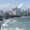 쿠바수도 아바나 말레꼰 해변