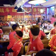 연변축구팬들의 응원한마당10